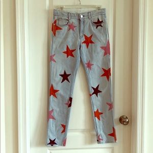 Stella Mcartney Stars Skinny Boyfriend Jeans